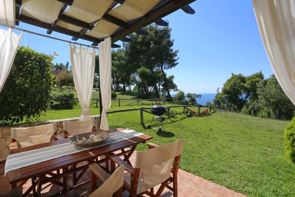 Beautiful View Villa In Possidi, Halkidiki Kalandra Exterior foto