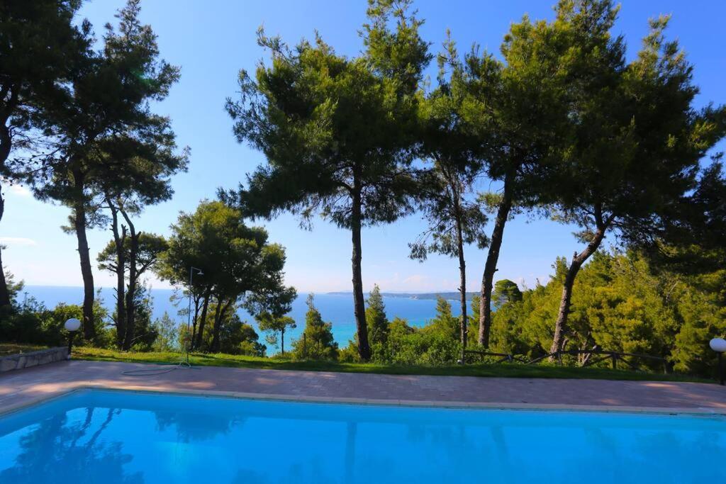 Beautiful View Villa In Possidi, Halkidiki Kalandra Exterior foto